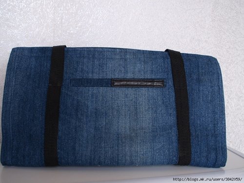 DIY Cool Handbag from Old Jeans Free Sew Pattern & Tutorial