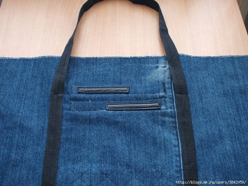 DIY Cool Handbag from Old Jeans Free Sew Pattern & Tutorial