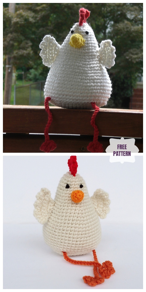 DIY Easter Chicken Free Crochet Patterns