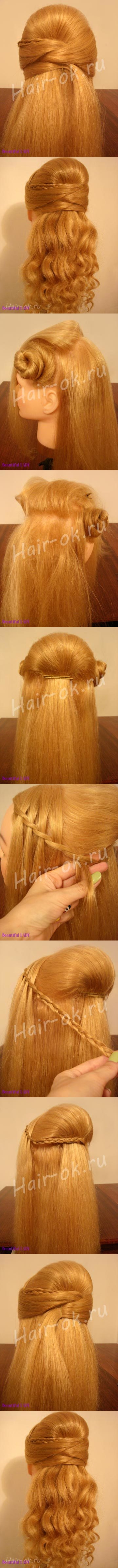 lady hairstyle tutorial