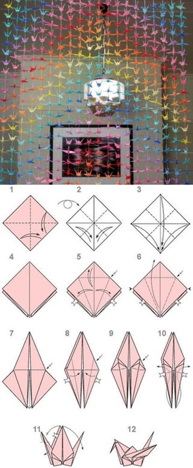 origami bird tutorial
