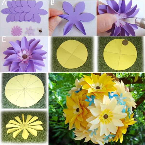 paper flower ball f