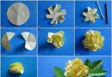 DIY Simple Paper Rose DIY Simple Paper Rose Flower Tutorial