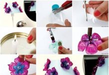 DIY Plastic Flower from Recycled Plastic Bottles plastic flower from bottle f