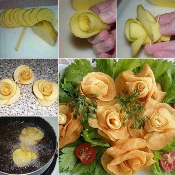 potato rose fry f