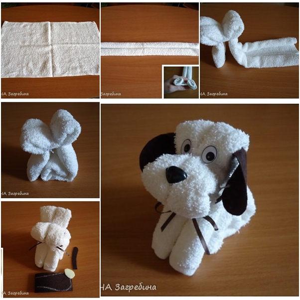 Puzzle Dog - What more to do with a towel? Towel Puzzle #3: fold it 😊  There are MANY ways to fold a towel and that means there are many different  puzzles
