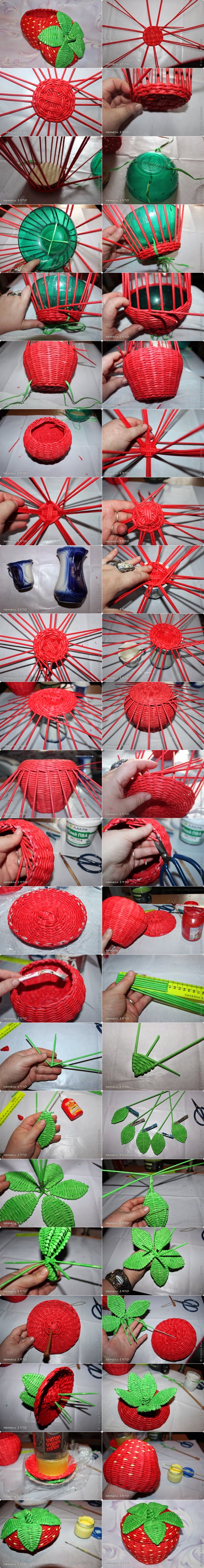 strawberry basket tutorial