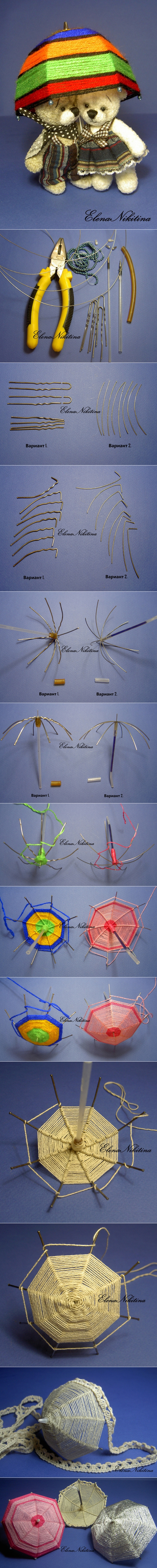 yarn umbrella tutorials