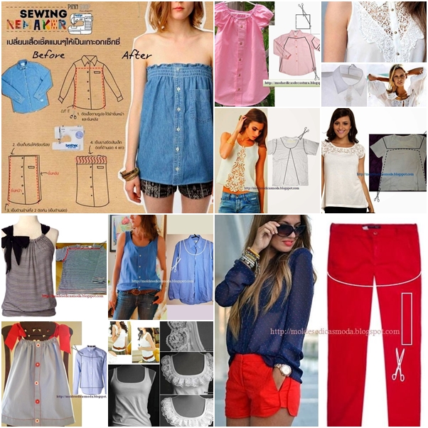 10 refashion ideas from old