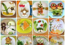 16 Creative Food Art Ideas on Animal Display 16 creative ideas of Food Art