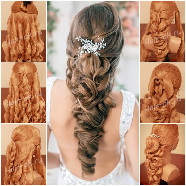 How To Make Elegant Braided Hairstyle For Bride Diy Tutorials