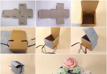 How to Hand Make Paper Gift Box Gift box