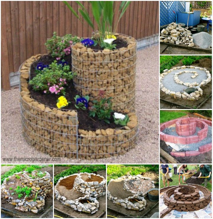 How to Build an Herb Spiral Garden for Small Space