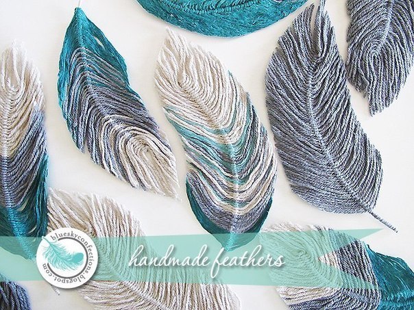 How to DIY Thread Feather