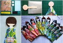 How to Make Traditional Japanese Paper Doll Traditional Japanese Paper Doll