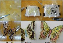 How to Make Glitter Butterfly from Plastic Bottles