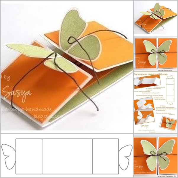butterfly greeting card
