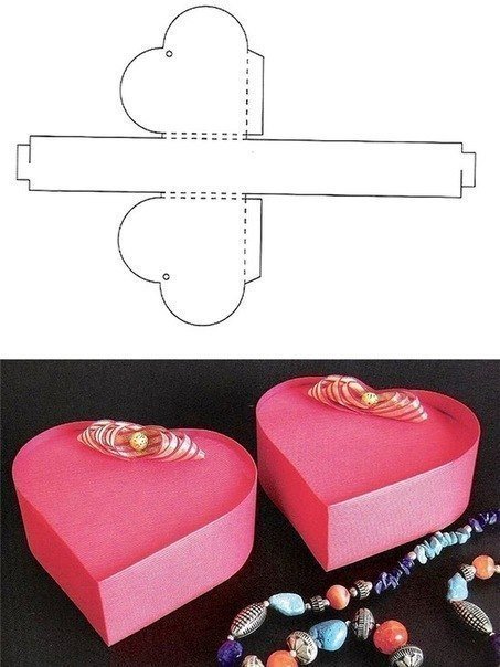 10+ Beautiful DIY Patterns of Candy Gift Box - Free Candy Gift Box Templates and Printables02.jpg