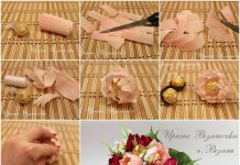 How to Make Chocolate Paper Peony Flower Bouquet How to Make Chocolate Paper Peony Flower Bouquet