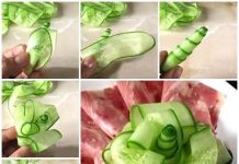 How to Make Cucumber Rose Flower cucumber rose