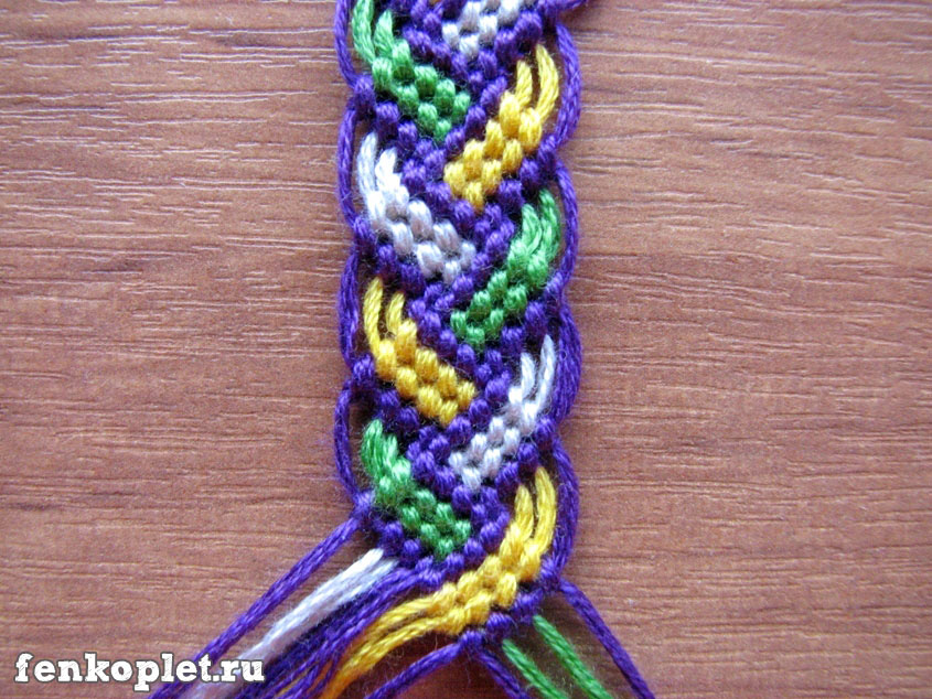 DIY Macrame Leaf Friendship Bracelet Tutorial-Video