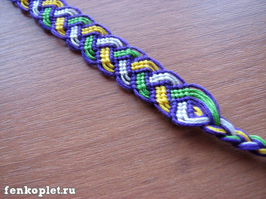 DIY Macrame Leaf Friendship Bracelet Tutorial-Video