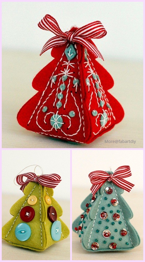 DIY Beautiful Candy Gift Box Free Template Download - Christmas Tree Candy Box