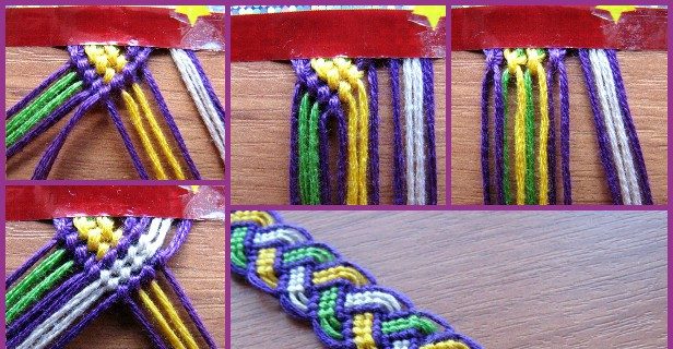 Macrame Leaf Friendship Bracelet Archives DIY Tutorials