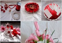How to Make Chocolate Flower Bouquet for Mothers’ Day how to DIY chocolate flower bouquet
