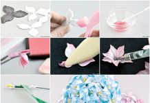 How to Make Ink Colored Paper Flower paper flower feature