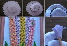 How to Make Beautiful Quilling Paper Flower Wall Art paper flower wallart