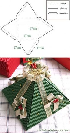 10+ Beautiful DIY Patterns of Candy Gift Box - Free Candy Gift Box Templates and Printables12