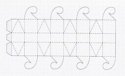 paper gift box from template131