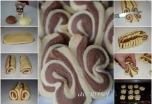 How to Make Beautiful Butterfly Roll up Cookie How to Make Beautiful Butterfly Roll up Cookie
