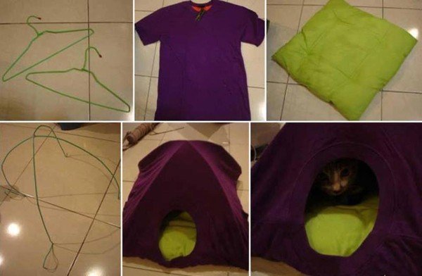 How to Make Simple Cat Tent in 3 Steps