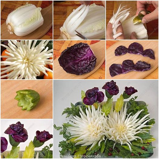Edible-Flower-Bouquet-Cabbage