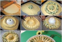 How to DIY Easy Pull Spinach and Cheese Sunflower Pie Sunflower pie