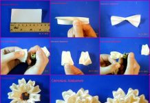 How to Make Special Kanzashi Satin Ribbon Flower beautiful satin ribbon flower