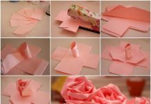How to DIY Easy Paper Roses creative way to make paper rose