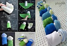DIY Adorable Diaper Babies for Baby Shower Decor How to DIY Adorable Diaper Babies for Baby Shower tutorial