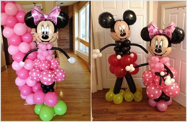 DIY Balloon Flower Party Decoration