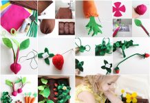 How to DIY Plantable Felt Garden Box diy plantable felt garden box