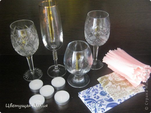 How to DIY Easy Wine Glass Candle Lamp