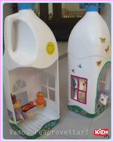 plastic doll house