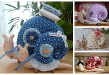 DIY Cute Fabric Snail Pillow Free Sewing Pattern – Template DIY Cute Fabric Snail Pillow Free Sewing Pattern - Template Available