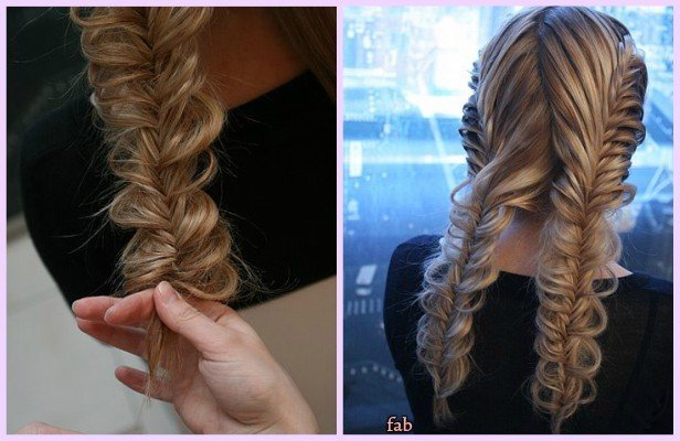 DIY Herringbone Braid Updo Hairstyle Tutorial