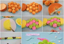 How to Make Colorful Fish Cupcake Cake fish cupcake