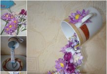 How to DIY Floral Topiary Flying Cup DIY Floral Topiary Flying Cup Tutorial