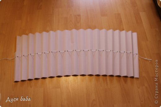 DIY fold paper window shade-DIY Fan Roman Shade Tutorial