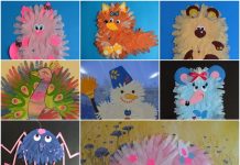 How to Make Creative Animals with Hand-Shape Paper Cutting hand shape paper craft